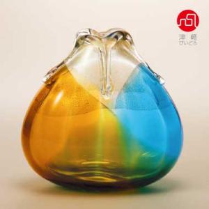 津軽びいどろ 花瓶 花びん フラワーベース 花器 おしゃれ ガラス