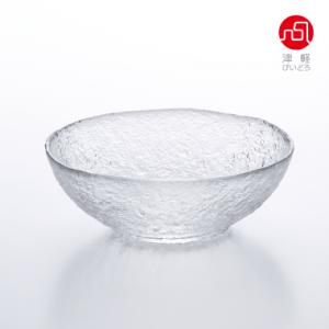 ガラス 菓子皿 菓子器 薄氷皿 義山 （直径23x高さ4cm) (紙箱） : お