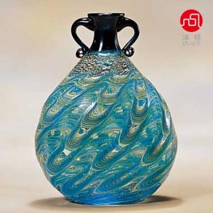 花瓶 津軽びいどろ ひょうたん 津軽びいどろ 花瓶 花びん フラワーベース 花器 おしゃれ ガラス