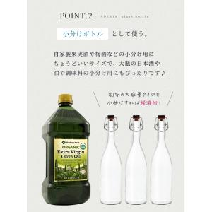 密封保存瓶 密封保存容器 ガラス スウィングボ...の詳細画像5