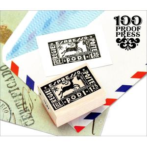 スタンプ 海外 切手 100 Proof Press #4782 イタリア切手 エスプレッソ Italy Espresso Post ラバースタンプ アンティーク｜adesso-nip