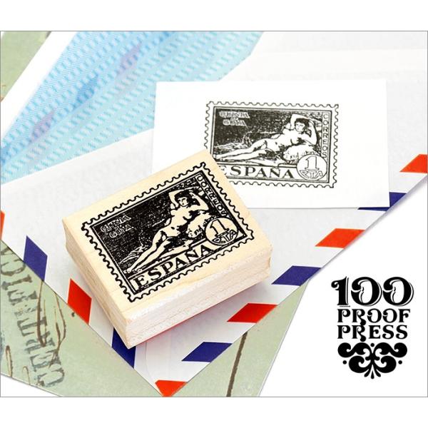 スタンプ 海外 ゴヤ 切手 100 Proof Press #4788 スペイン切手 Goya Nu...