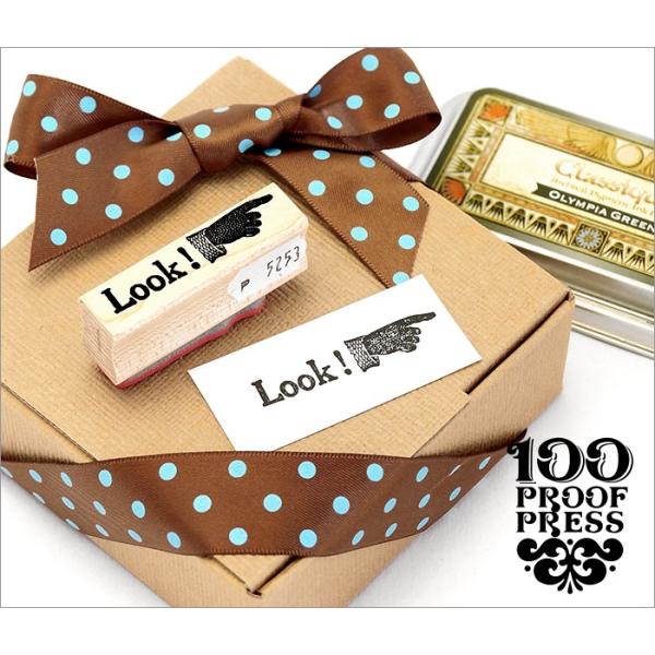 100 Proof Press #5253 LOOK スタンプ アンティーク
