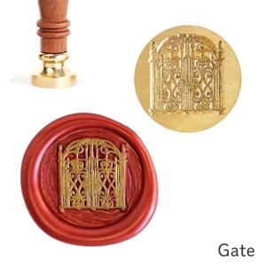 シーリングスタンプ ヘッド ＜ Gate ＞ 単品 替えスタンプ 【Prodused by adesso】 交換用 付け替え 封蝋 ゲート｜adesso-nip