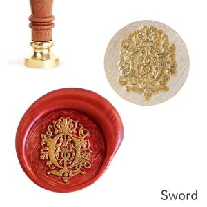 シーリングスタンプ ヘッド ＜ Sword ＞ 単品 替えスタンプ 【Prodused by adesso】 交換用 付け替え 封蝋 剣｜adesso-nip