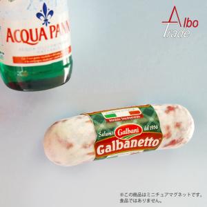 ミニチュアマグネット イタリア製 ALBO TRADE サラミ 8017 Salame Galbanetto 食品サンプル フード｜adesso-nip