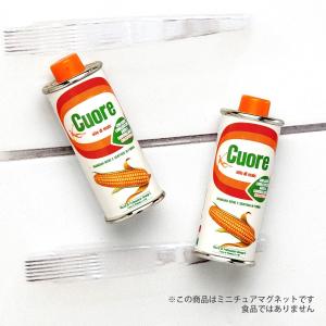 ミニチュアマグネット 食品サンプル コーン油 OLIO CUORE｜adesso-nip