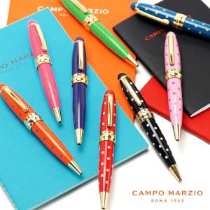 ボールペン 筆記具 万年筆 ドット柄 ギフト カンポマルツィオ CAMPO MARZIO MINNY LP｜adesso-nip
