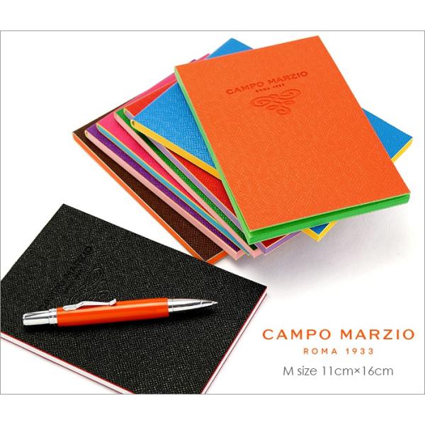 ノート カンポマルツィオ CAMPO MARZIO SAFFIANO ノート M