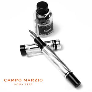 万年筆 カンポマルツィオ CAMPO MARZIO FILIGREE MULTILINES 万年筆 シルバー インク付き｜adesso-nip