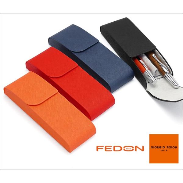 ペンケース  ジョルジオフェドン 万年筆入れ ボールペン入れ GIORGIO FEDON SAFFI...