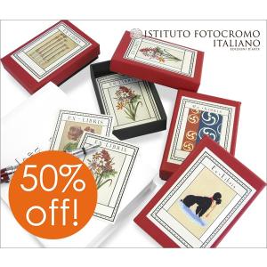 メッセージカード セット グリーティングカード バースデーカード 50％OFF I.F.I EX LIBRIS ミニカード｜adesso-nip