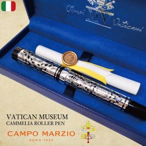 ボールペン ローラーボールペン 万年筆 筆記具 CAMPO MARZIO バチカン美術館 CAMELLIA ROLLER BP｜adesso-nip