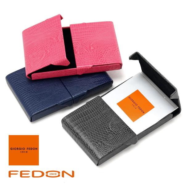 名刺入れ ジョルジオフェドン GIORGIO FEDON TEJUS 名刺ホルダーS