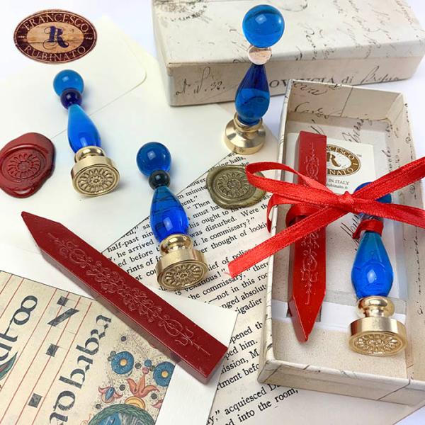 ガラスシーリングセット イタリア製 RUBINATO ルビナート ヴェネチアングラス シーリング シ...