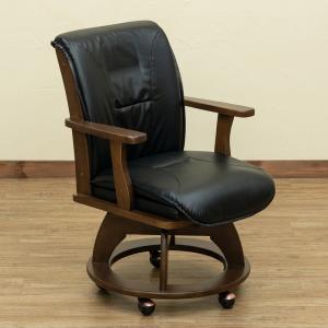 【新品】ユアサプライムス イス ダイニングチェアー PWX-AK570(DB) ユアサプライムス ダイニングチェアー PWX-AK570(DB) キャスター