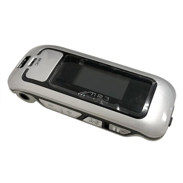 HS639-4GB シルバー / 4GB MP3プレーヤー デジタルオーディオプレーヤー 乾電池 単...