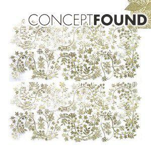 コンセプトファウンド CONCEPT FOUND メタルデコレーション ゴールド