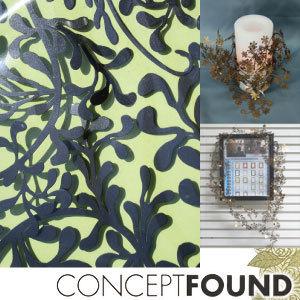 コンセプトファウンド CONCEPT FOUND メタルデコレーション WD8-209XS ブラック...