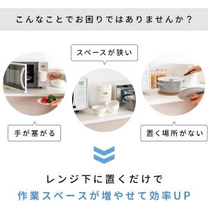 電子レンジ下トレー Avenir(アベニール)...の詳細画像2