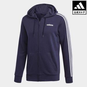 期間限定SALE 11/20 10:00〜12/01 01:59 返品可 アディダス公式 ウェア 服 トップス adidas M CORE 3ストライプス フルジップーパーカー  トレーナー