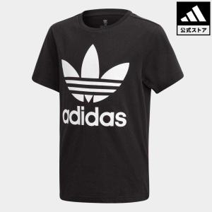 アディダス公式 ウェア 服 トップス adidas 子供用トレフォイルTシャツ  半袖