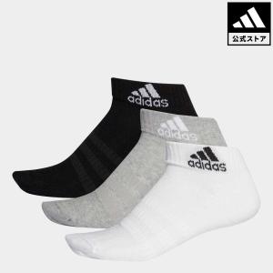 返品可 アディダス公式 アクセサリー ソックス・靴下 adidas クッション アンクル ソックス 3足組み [Cushioned Ankle Socks 3 Pairs]