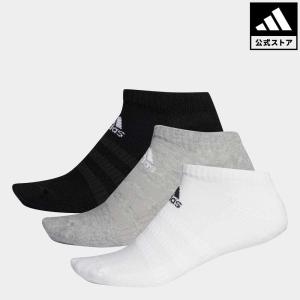  アディダス公式 アクセサリー ソックス 靴下 adidas クッション ローカット ソックス 3足組み