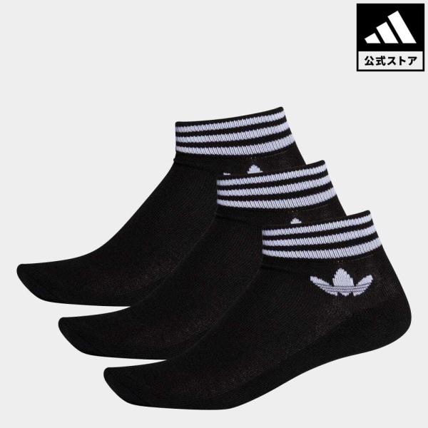 返品可 アディダス公式 アクセサリー ソックス・靴下 adidas オリジナルス アンクルソックス ...