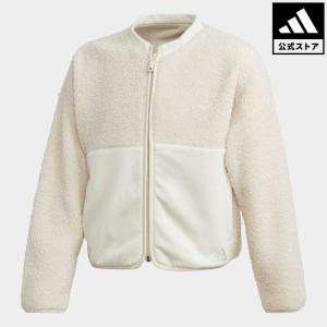 返品可 セール価格 アディダス公式 ウェア・服 トップス adidas ウォーム ボア ジャケット / Warm BOA Jacket トレーナー