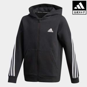 期間限定SALE 11/20 10:00〜12/01 01:59 返品可 アディダス公式 ウェア 服 トップス adidas 3ストライプス ダブルニット フルジップパーカー / 3-Stripes D