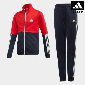 返品可 アディダス公式 ウェア・服 セットアップ adidas ポリエステル トラックスーツ（ジャージ上下セット） 上下