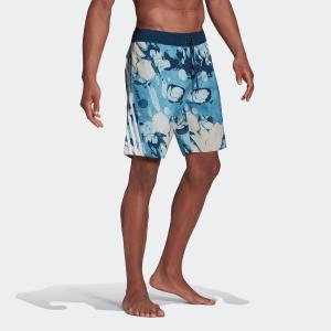 アウトレット価格 返品可 アディダス公式 ウェア・服 水着 adidas ニーレングス グラフィック ボードショーツ / Knee-Length Graphic Board Shorts