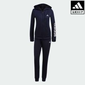 期間限定SALE 11/20 10:00〜12/01 01:59 返品可 アディダス公式 ウェア 服 セットアップ adidas エッセンシャルズ ロゴ フレンチテリー トラックスーツ（ジ