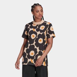 30%OFF  アディダス公式 ウェア 服 トップス adidas マリメッコ 総柄フラワープリント ルーズTシャツ 半袖