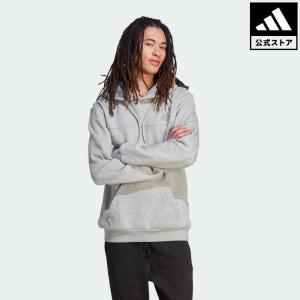 返品可 セール価格 アディダス公式 ウェア 服 トップス adidas スタジアム フリース バッジ オブ スポーツ パーカー トレーナー