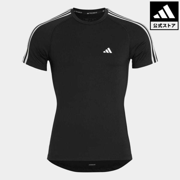 返品可 アディダス公式 ウェア・服 トップス adidas テックフィット スリーストライプス トレ...