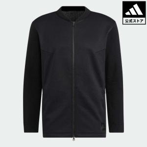 期間限定SALE 05/24 17:00〜05/27 16:59 返品可 アディダス公式 ウェア・服 アウター ゴルフ adidas AEROKNIT ファブリックミックス 長袖フルジッ｜adidas