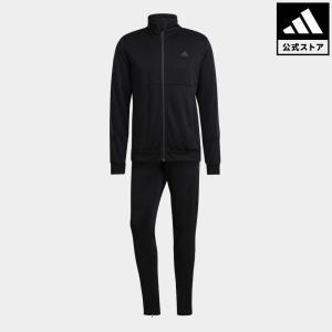 返品可  アディダス公式 ウェア 服 セットアップ adidas スリム ジップ トラックスーツ 上下