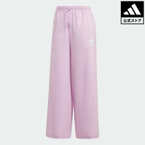 返品可 送料無料 アディダス公式 ウェア・服 ボトムス adidas 7/8丈 リネン ワイドレッグパンツ｜adidas