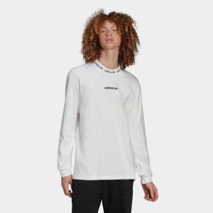 返品可 アディダス公式 ウェア・服 トップス adidas トレフォイル リニア 長袖Tシャツ ロンt