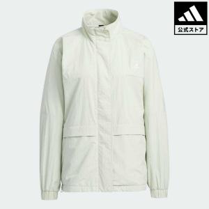   アディダス公式 ウェア 服 アウター adidas ワーディング ルーズフィット ウーブンジャケット