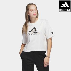 アディダス公式 ウェア服 トップス adidas マリメッコ クロップTシャツ 半袖 motdyの商品画像