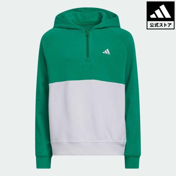 返品可 セール価格 アディダス公式 ウェア・服 トップス ゴルフ adidas BOYS カラーブロ...