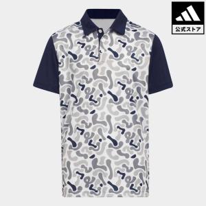 返品可 セール価格 アディダス公式 ウェア・服 トップス ゴルフ adidas BOYS カモプリント 半袖シャツ｜adidas