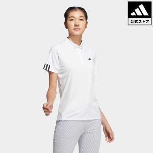 アディダス公式 ウェア服 トップス ゴルフ adidas エンボスプリント 半袖ボタンダウンシャツの商品画像