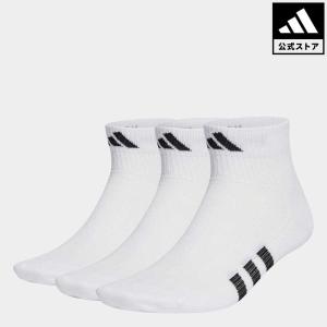 返品可 アディダス公式 アクセサリー ソックス・靴下 adidas パフォーマンス ライトミッドカットソックス3足組｜adidas