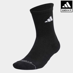 返品可 アディダス公式 アクセサリー ソックス・靴下 ゴルフ adidas クルー丈 箱入り クッションソックス｜adidas