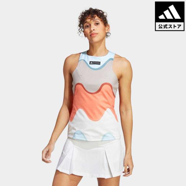 返品可 送料無料 アディダス公式 ウェア・服 トップス adidas マリメッコ テニス タンクトッ...