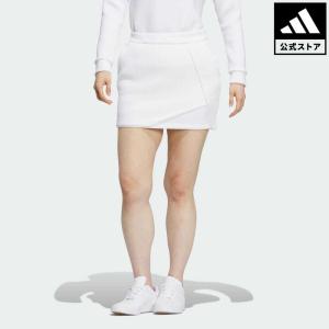 返品可 セール価格 アディダス公式 ウェア・服 ボトムス ゴルフ adidas ダンボールニット ラップスカート｜adidas